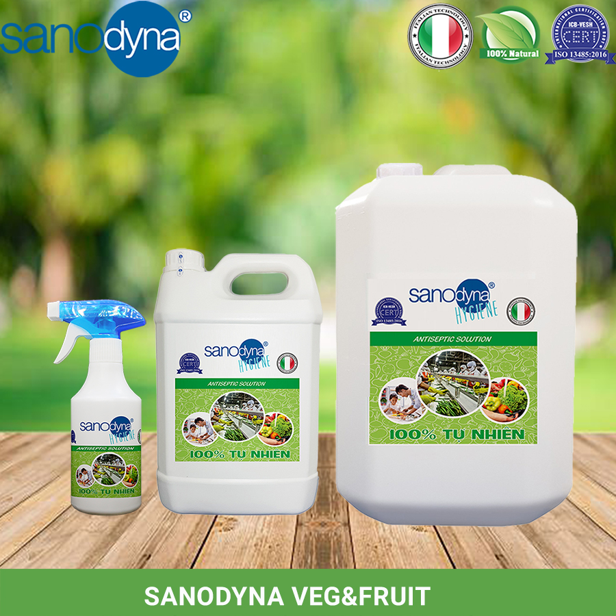 Sanodyna Veg&Fruit 100% tự nhiên