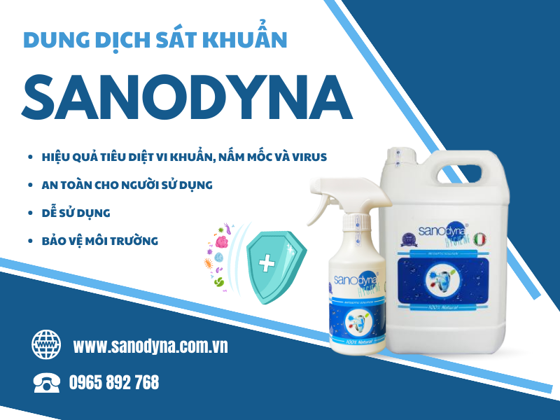 Sanodyna - Lựa chọn hoàn hảo cho khử trùng dụng cụ trong nhà máy sản xuất ống hút bằng gạo